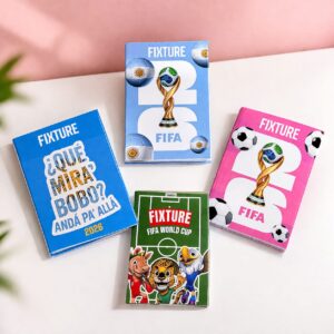 ⚽ Fixture Mundial 2026 Editable – 4 Diseños Listos para Imprimir